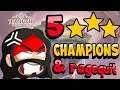 Teamfight Tactics [TFT] 5 champions 3 Stars and ragequit - Top 1
