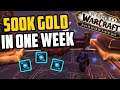 500k Gold in 1 Week & A Simple Vendor Material Flip