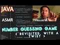 ASMR LoFi Coding a guessing game in JAVA (1 to 1000000), but with another twist