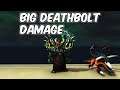 Big Deathbolt Damage - Affliction Warlock PvP - WoW BFA 8.2.5