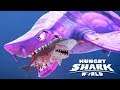 DARK MAGIC SHARK vs MEGALODON (HUNGRY SHARK EVO vs WORLD)