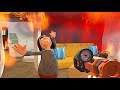 EMBR: Slapstick Hypercapitalist Physics-Based Firefighting Game with Delightfully Dumb NPCs (Update)