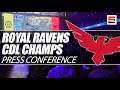 London Royal Ravens FULL Call of Duty League Press Conference | ESPN Esports