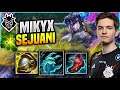 MIKYX TRIES SOME SEJUANI SUPPORT! - G2 Mikyx Plays Sejuani SUPPORT vs Galio! | Patch 11.15