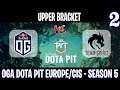 OGA DOTA PIT | OG vs Team Spirit Game 2 | Bo3 | Upper Bracket  | DOTA 2 LIVE