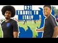 "Let's Go Get It!" | Young Lions Vlog Trip to Italy for Euro U21 Championship! | England U21