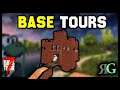 7 Days To Die - Multiplayer Server Best Base Tour LIVE STREAM!