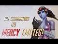 All Overwatch Characters Do Mercy Emotes!