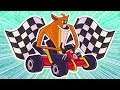 CALA A BOCA _ _ _ _! | Crash Team Racing Nitro-Fueled ft.Alan, Dino, Vx e Galaxy