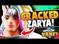 CRACKED Zarya Spawn CAMPING?! - Overwatch Guess The Rank!