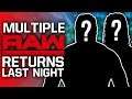 Multiple Returns On WWE Raw | Triple H On NXT Changes