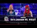 Violet vs Skye Jackson:Iron Woman Match| Requested Match WWE2K20