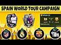 HOW TO WIN BARCELONA AND REAL MADRID CAMPAIGNS // La liga World tour Gameplay in fifa 20 Mobile