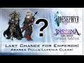 Last Chance for Emperor! Aranea Pulls/Lufenia Clear! Dissidia Final Fantasy: Opera Omnia Covered!