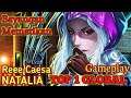 NATALIA TOP 1 GLOBAL Gameplay Bayangan Mematikan by Reee Caese | Mobile Legends