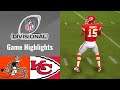 Browns vs. Chiefs Divisional Round | Madden 21 Simulation Highlights