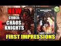 Codex: Chaos Knights First Impressions and Unboxing