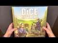 Dice Settlers  Board Game Unboxing