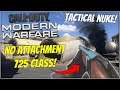Dropping A Tactical Nuke With A NO ATTACHMENT 725 Class Setup in Modern Warfare!