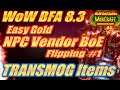 Easy Gold mit NPC Vendor BoE Flipping #1: Kris Legat TRANSMOG Items | WoW Gold Guide