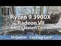 Gaming on AMD Ryzen 9 3900X and Radeon VII in 10 Games