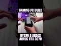 Gaming PC BUILD Ryzen 5 5600X Aorus RTX 3070 #Shorts