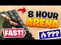 I Played 8 Hours of Arena with My New FAST Keyboard... (Fortnite Fast Keyboard)