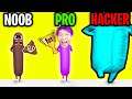 Can We Go NOOB vs PRO vs HACKER In WACKY RUN!? (ALL LEVELS!)