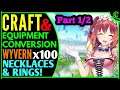 Craft + Equipment Conversion (Wyvern Jewelry X100) Epic Seven Crafting Gear Epic 7 Speed E7 [1/2]