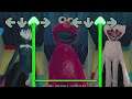 Ejected FNF be like in Poppy Playtime - Kissy Missy x Elmo x Bendy in Poppy Playtime - FNF Mods