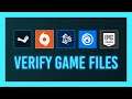 Guide: Verify game files on Steam, Origin, Battle.net, UPlay, Epic Games