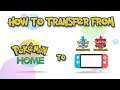How To Move From Pokemon Home To Pokemon Sword & Shield
