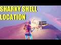 Land at Sharky Shell and finish Top 25 - Fortnite (Sharky Shell Location) Where is sharky shell