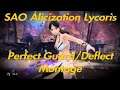 SAO Alicization Lycoris - Perfect Guard/Deflect Montage