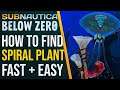 Subnautica Below Zero | How To Get Spiral Plant Clipping (Spiral Plant Location)