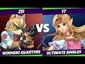S@X 436 Winners Quarters - ZD (Fox) Vs. 17 (Zelda) Smash Ultimate - SSBU