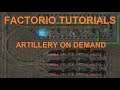 Artillery on demand system - Factorio - Combinator Tutorial 3
