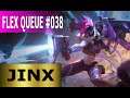 Jinx ADC - Full League of Legends Gameplay [Deutsch/German] LoL Flex Queue Ranked Game #038