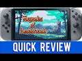 Legends of Amberland: The Forgotten Crown - 1st Impressions  Review - Nintendo Switch