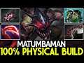 MATUMBAMAN [Lifestealer] 100% Physical Build Top Pro Carry Plays Dota 2
