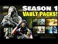 Season 1 Vault Packs News !