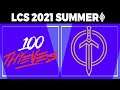 100 vs GG - LCS 2021 Summer Split Week 2 Day 2 - 100 Thieves vs Golden Guardians