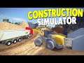 EARLY LOOK Construction Simulator 3 PS4 Pro Gameplay | Coming April 7th on XBox & PS4!