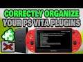 How To Correctly Organise Your PS Vita Plugins!