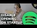 How to Disable Spotify Opening on Startup in Windows 10