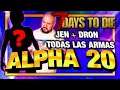 JEN + DRON + TODAS LAS ARMAS DEL ALPHA 20 #5 - [7 DAYS TO DIE a20 ] - GAMEPLAY ESPAÑOL