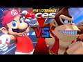 Mario Tennis Aces - Mario vs Donkey Kong (Tiebreaker)