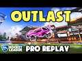 Outlast Pro Ranked 2v2 POV #86 - Rocket League Replays