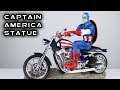 Bradford Exchange Captain America on Motorcycle Statue Review