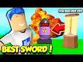 I Bought The MOST EXPENSIVE SWORD In Bomb Simulator And DESTROYED THE NUKE! (Roblox)